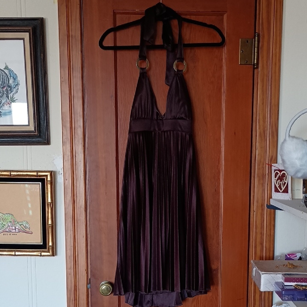 Speechless Chocolate Brown Dress